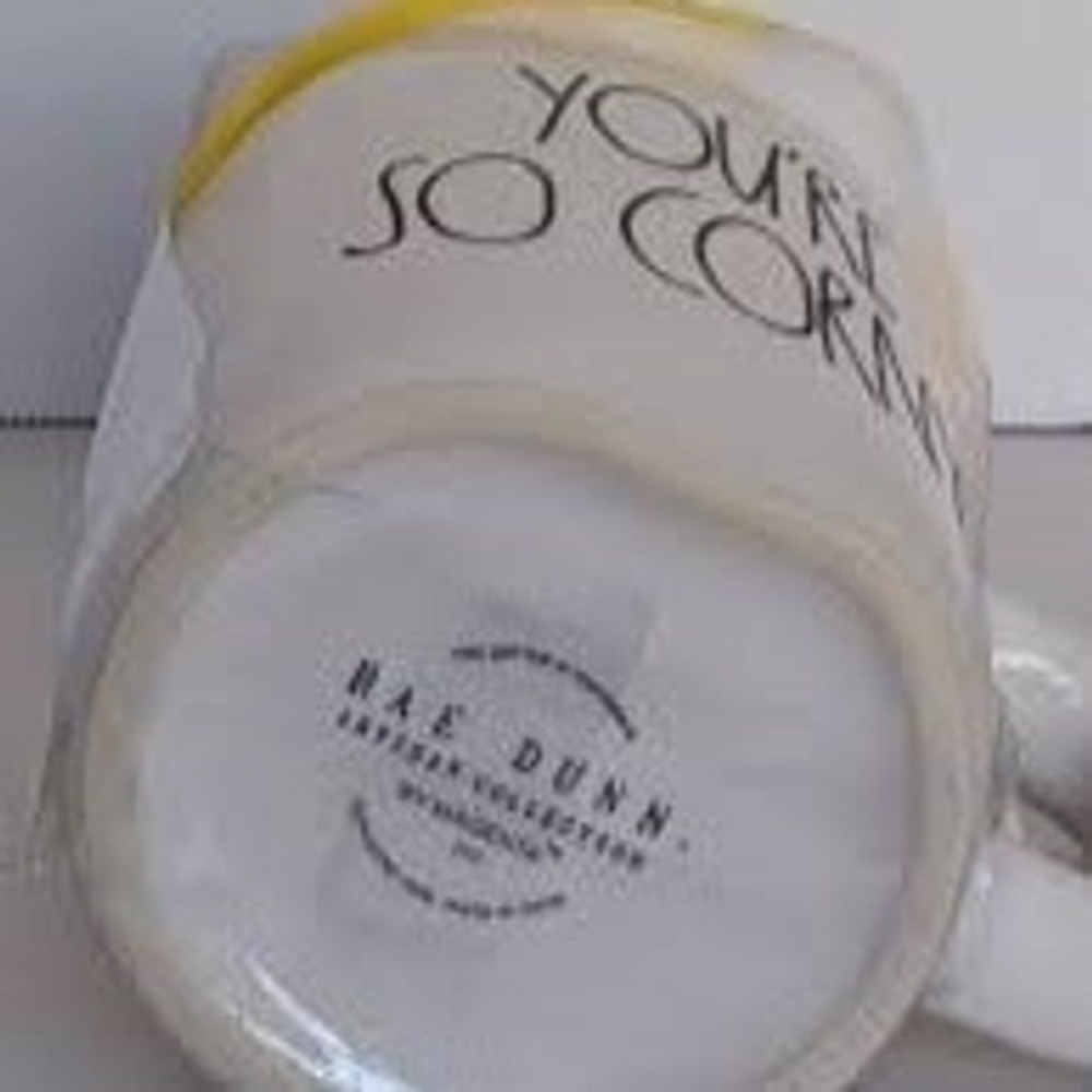 Rae Dunn YOU'RE SO CORNY mug- brand new in box - Picture 3 of 4